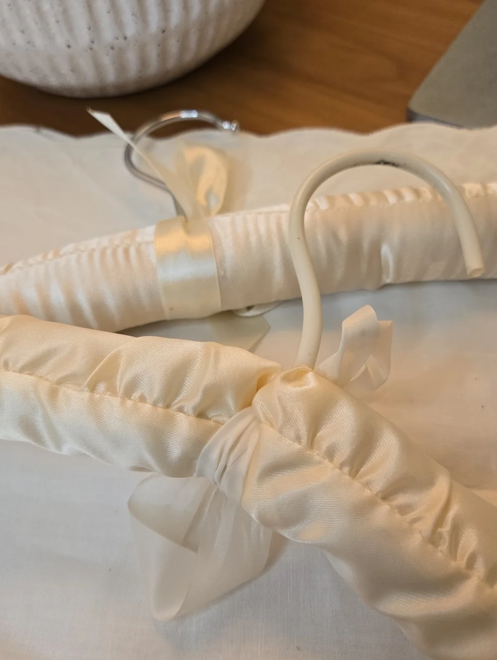Vintage padded satin